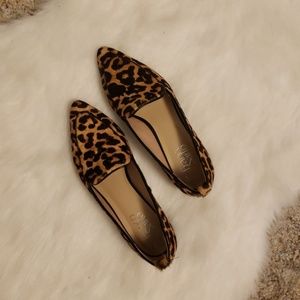 Franco Sarto Leopard Flats